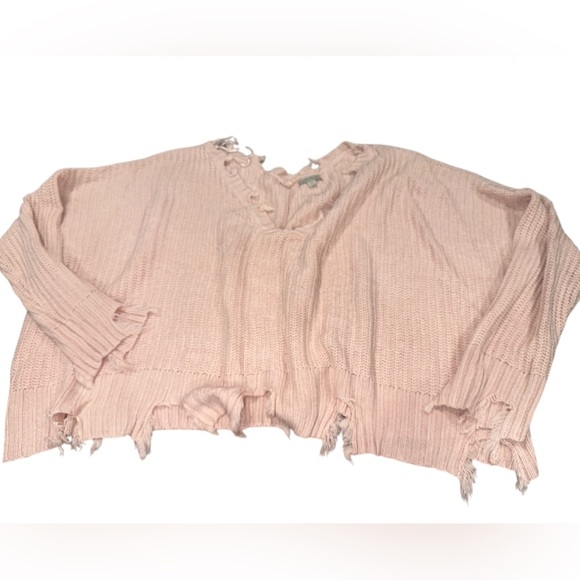 Wonderly Curvy Distressed Sweater - Picture 3 of 7